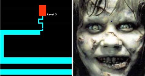 Scary Maze Game.